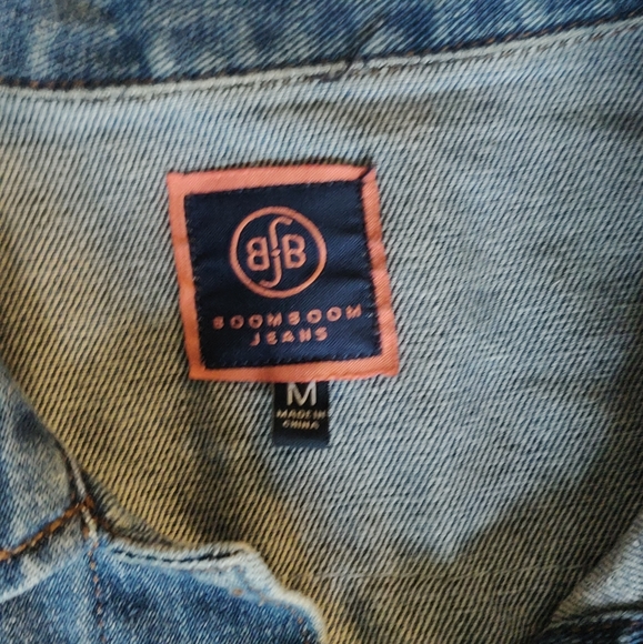 Boomboom Jean Jacket with Designs M - Picture 2 of 5